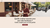 Quelle Couleur Associer Avec Une Robe Bordeaux ? Guide Complet pour un Look Parfait