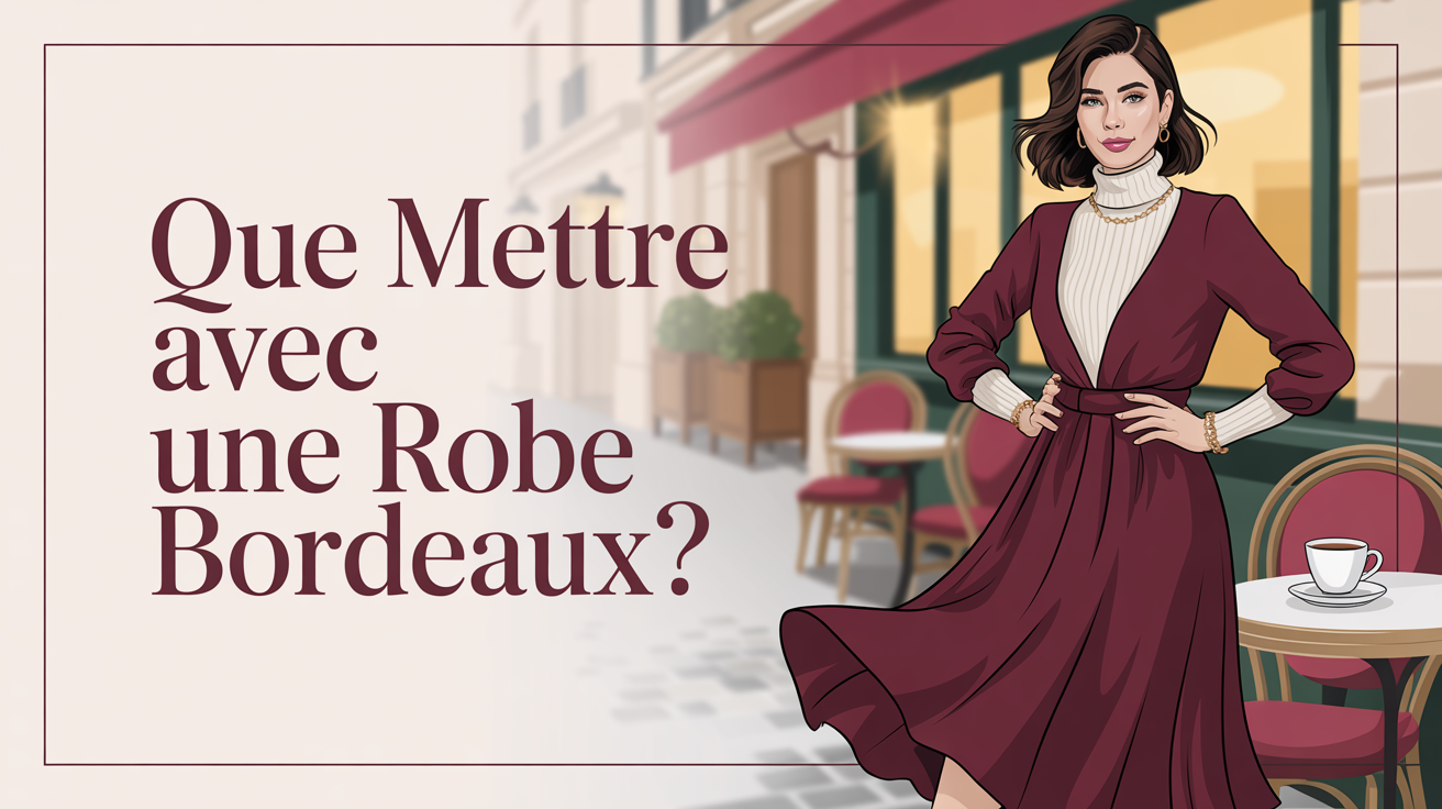 Que Mettre Avec Une Robe Bordeaux ?