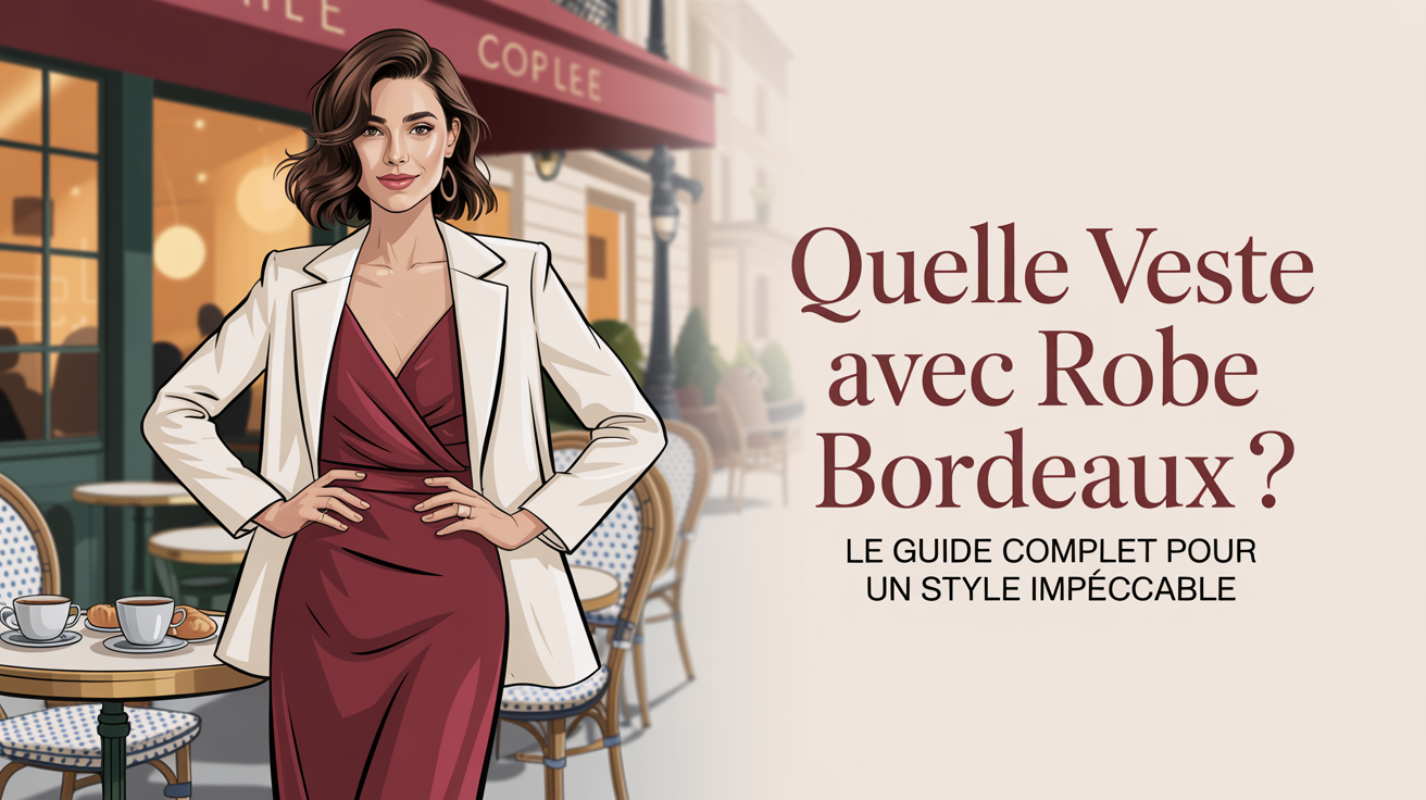 Quelle Veste Avec Robe Bordeaux ? Le Guide Complet pour un Style Impeccable