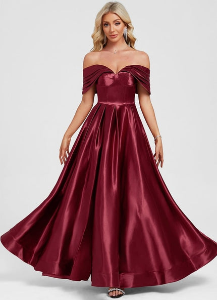 Robe Bordeaux Dos Nu