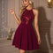 Robe Bordeaux Paillette