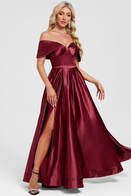 Robe Bordeaux Dos Nu - gallery 5