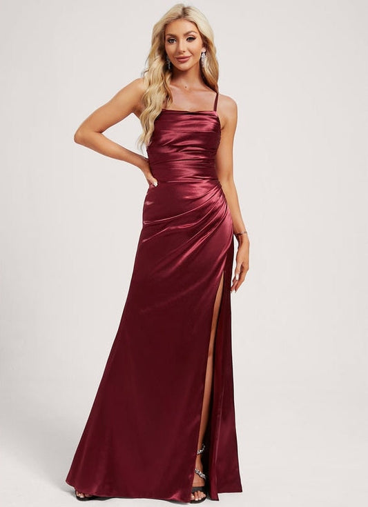 Robe Lucie bordeaux